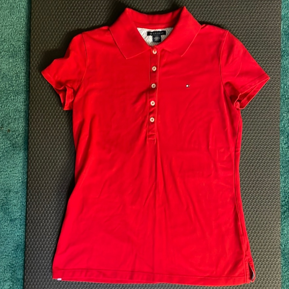 TOMMY HILFIGER size small golf shirt!